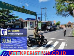 Pastikan Kawasan Wisata Kondusif, Sat Lantas Melaksanakan Pengamanan di Kawasan Obyek Wisata Tirtagangga