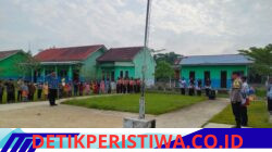 Peringati Hardiknas, Polsek Mesuji Timur Jadi Pembina Upacara Sampaikan Pentingnya Pendidikan