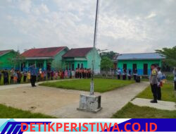 Peringati Hardiknas, Polsek Mesuji Timur Jadi Pembina Upacara Sampaikan Pentingnya Pendidikan