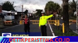 Pastikan Car Free Day Berjalan Lancar, Sat Lantas Polres Karangasem Amankan Jalur Jalan Veteran