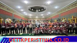 Kapolres dan Wakil Bupati Muratara Lepas Keberangkatan 48 Calon Jamaah Haji