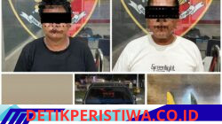 Personil Piket Kompi III Berhasil Mengaman Kan Dua Orang Pria Yang Kedapatan Memiliki Senjata Api Rakitan Dan Senjata Tajam Jenis Badik