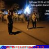 Jaga Kondusivitas Malam Hari, Polsek Bebandem Gelar Blue Light Patrol di Pemukiman Padat Penduduk