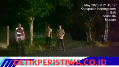 Perkuat Keamanan Wilayah, Polsek Bebandem Gelar Patroli KRYD dan Sambang Barcode