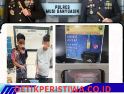 Polda Sumsel,Polres Muba Bongkar Peredaran Sabu di Sungai Lilin, Dua Pengedar ini Diringkus di Kontrakan