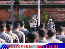 Pimpin Apel Jam Pimpinan, Wakapolres Karangasem Tekankan Marwah Institusi dan Jauhi Narkoba