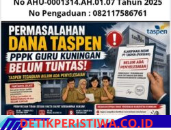 Klaim Penyelesaian Dana Taspen PPPK Kuningan Terbukti Palsu, PT Taspen Tegaskan Masih Ada Tunggakan