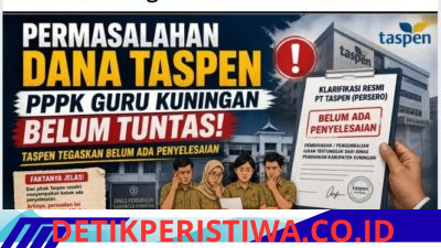 Klaim Penyelesaian Dana Taspen PPPK Kuningan Terbukti Palsu, PT Taspen Tegaskan Masih Ada Tunggakan