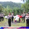Polres Karangasem Gelar Upacara Penghormatan Perabuan Jenazah Aiptu I Wayan Sinarta di Setra Pasedahan