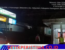 Berikan Rasa Aman dan Nyaman, Polsek Bebandem Gelar ‘Blue Light Patrol’ Hingga Dini Hari