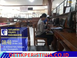 Sat Lantas Polres Karangasem Tingkatkan Pelayanan, Proses Layanan STNK Baru Secara Cepat dan Ramah