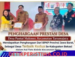 Prestasi Baru untuk Desa pantai makmur, Kecamatan Tarumajaya, Kabupaten Bekasi