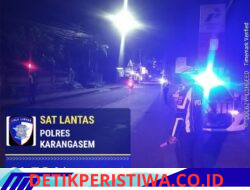 Pastikan Ketertiban dan Kelancaran Lalulintas, Unit Patroli Sat Lantas Gelar Blue Light Patrol Malam Hari