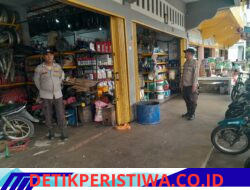 Patroli Objek Vital, Polisi Kuala Kampar Imbau Waspada C3 dan Dukung Ketahanan Pangan