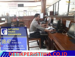 Sat Lantas Polres Karangasem Tingkatkan Pelayanan STNK Baru Secara Cepat dan Ramah