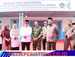 Dandim 0106/Aceh Tengah Hadiri Peresmian MBG di Asrama Kompi Blang Kolak dua