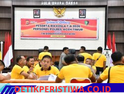 Polres Aceh Timur Pastikan Kesehatan Personel Lewat Rikkes Berkala