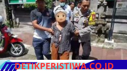 Respon Cepat Polsek Bebandem dan Instansi Terkait Amankan ODGJ, di Kantor Desa Macang