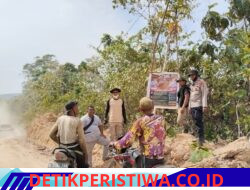 Upaya Preventif, Polsek Banda Alam Gencar Edukasi Warga Lewat Imbauan Karhutla