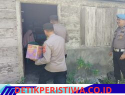 Kepedulian Kapolsek Darul Aman, Hadir Ringankan Beban Warga Kurang Mampu