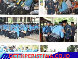Tiga Kloter Jamaah Haji Sidoarjo Berangkat, Total 1.133 Jamaah