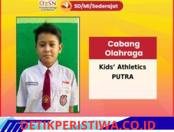 Kepsek SDN Padurenan IV All Out Dukung Siswa, Dua Atlet Cilik Sabet Juara Atletik O2SN