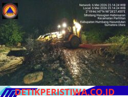 Akses Jalan Parlilitan–Doloksanggul Kembali Bisa Dilalui, BPBD Tanggap