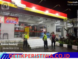 Cegah Gangguan Kamtibmas,  Personel Polsek Rendang Rutin Gelar Patroli Memantau Situasi Wilayah 