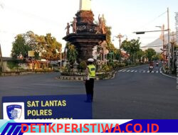 Wujudkan Kelancaran Arus Lalu Lintas, Personil Lantas Rutin Lakukan Gatur Lalin di Ktl 2