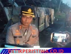 Kapolres Musi Rawas Utara Update Penanganan Laka Muratara: Tim DVI Identifikasi Korban Terbakar Bus ALS dan Truk Tangki