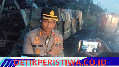 Kapolres Musi Rawas Utara Update Penanganan Laka Muratara: Tim DVI Identifikasi Korban Terbakar Bus ALS dan Truk Tangki