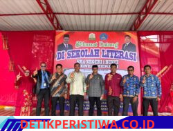Peresmian program literasi sama negeri 1 bukit : hadirkan taman literasi dan pojok baca