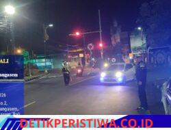Berikan Rasa Aman dan Nyaman kepada Masyarakat Saat Malam Hari, Satuan Lalulintas Polres Karangasem Intensifkan Giat Blue Light Patrol di KTL 1
