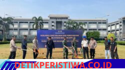 Rutan Cipinang Gelar Ikrar Pemasyarakatan, Razia, Test Urine dan Edukasi Narkoba Bersama APH