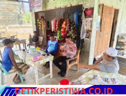 Warung Kopi Jadi Ruang Komunikasi Kapolsek Darul Aman dengan Warga