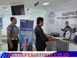 Tekan Angka Lakalantas, Satlantas Polres Karangasem Berikan Edukasi kepada Pemohon SIM Baru