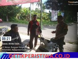 Polsek Bebandem Gelar Jum’at Curhat di Bungaya Kangin: Serap Aspirasi dan Perkuat Keamanan Desa