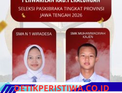 Siswa Wakili Kabupaten Pekalongan di Seleksi Paskibraka Provinsi 2026, Harumkan Nama Daerah