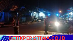 Jaga Kamtibmas Tetap Kondusif, Polsek Bebandem Gelar Blue Light Patrol Hingga Dini Hari