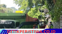 Satlantas Polres Karangasem Berikan Himbauan Para Sopi Truk,  Tidak Parkir Sembarangan di Kawasan Obyek Wisata Candidasa