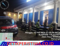 Cegah dan Antisipasi Gangguan Kamtibmas, Polsek Rendang Intensifkan Patroli Dini Hari 