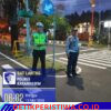 Sat Lantas Polres Karangasem Amankan Jalur Car Free Day, di Jalan Veteran