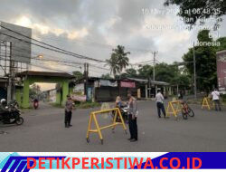 Pastikan Keamanan Pengunjung, Polsek Bebandem Kawal Kegiatan Car Free Day (CFD) di Jalur 11