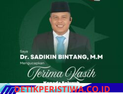 DR. H. Sadikin Bintang, MM Terpilih Menjadi Presidium KAHMI SUMUT Periode 2026-2031