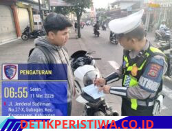 Satlantas Polres Karangasem Intensifkan Tilang Manual, kepada Pelajar yang Melanggar Aturan Berlalulintas