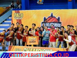 Tim Basket Bhayangkara Dewata Polda Bali Mengguncang Nasional, Sabet Juara 1 Executive League di Banjarmasin