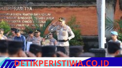 Pimpin Apel Jam Pimpinan, Kapolres Karangasem Tekankan Kualitas Pelayanan Publik dengan Budaya Senyum, Sapa, Salam