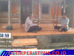 Jaga Keamanan Benda Sakral, Bhabinkamtibmas Desa Macang Penyimpanan Benda Sakral