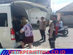 Melalui Patroli Barcode Polsek Selat Pantau Situasi Kamtibma di Wilayah Duda dan Sekitarnya