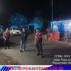 Jaga Situasi Kamtibmas Tetap Kondusif, Polsek Bebandem Gelar Blue Light Patrol Hingga Dini Hari